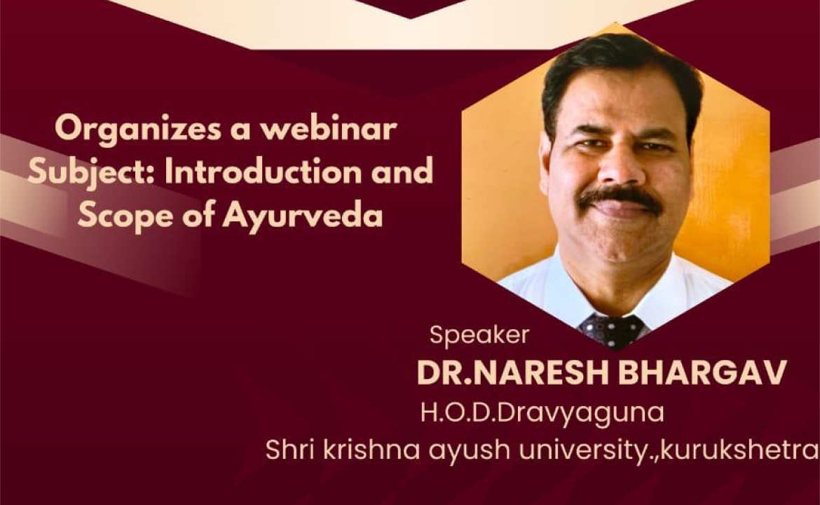 Dr.Naresh-Bhargav(H.O.D-Dravyaguna-Shri-Krishna-Ayush University)-Webinar-and-Events-At-Lakshmi-Narayan-College-In-Amritsar-Punjab-2024